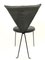 Black Leather and Painted Steel Chairs from Helmut Lubke & Co, 1990s, Set of 4, Image 2
