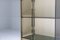 Brass and Chrome Display Cabinet with Glass Doors from Renato Zevi, 1970s 9