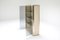 Brass and Chrome Display Cabinet with Glass Doors from Renato Zevi, 1970s 4