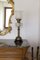 Lámpara de aceite inglesa antigua de latón de Sherwoods Ltd, Imagen 7