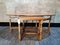 Antique Castle Drop Leaf Dining Table, Imagen 9