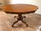 19th Century Louis Philippe French Carved Walnut Tilt Top Gueridon Dining Table, Image 15