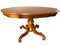 19th Century Louis Philippe French Carved Walnut Tilt Top Gueridon Dining Table, Image 1