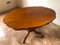 19th Century Louis Philippe French Carved Walnut Tilt Top Gueridon Dining Table, Image 11