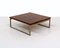 Vintage Square Rosewood and Metal Coffee Table, 1960s, Image 9