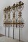 Antique Wrought Iron Trellis, Set of 2 6