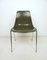 German Fiberglas Stacking Chair by Georg Leowald for Wilkhahn, 1950s 1