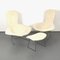 Bird Chairs and Stool Set by Harry Bertoia for Knoll Inc. / Knoll International, 1960s, Set of 3 1