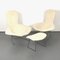Bird Chairs and Stool Set by Harry Bertoia for Knoll Inc. / Knoll International, 1960s, Set of 3, Image 1