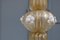 Lámpara de pie de cristal de Murano y polvo dorado de Archimede Seguso para Seguso, años 50, Imagen 14