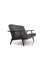 Divano modello GE-240 Cigar di Hans J. Wegner per Getama, anni '50, Immagine 3