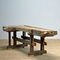 Antique Carpenters Oak Workbench, 1900s 2