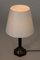 Lampe de Bureau en Ébène et Ebène de CG Hallberg, 1930s 4