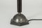Lámpara de mesa de estaño y ébano de CG Hallberg, años 30, Imagen 6