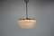 Mid-Century Glass Chandelier or Pendant from Doria Leuchten, Germany, 1960s 5