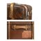 English Suitcase Flaxile in Wood and Leather, 1920s 6