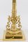 Empire Stil Tischlampe aus Vergoldeter Bronze, 1950er 6