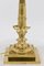 Lampada da tavolo in stile imperiale in bronzo dorato, anni '50, Immagine 5
