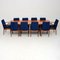 Teak Dining Table & Chairs Set by Robert Heritage for Archie Shine, 1960s, Set of 11 1