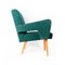 Blue Green Armchair from Jitona, 1960s 4