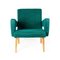 Blaugrüner Sessel von Jitona, 1960er 2