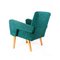 Blaugrüner Sessel von Jitona, 1960er 3