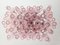 Pink Murano Glass Poliedri Ceiling Lamp from Carlo Scarpa, 1978, Image 5