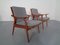 Teak Model 563 Armchairs by Fredrik A. Kayser for Vatne Møbler, 1950s, Set of 2, Image 14