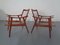 Teak Model 563 Armchairs by Fredrik A. Kayser for Vatne Møbler, 1950s, Set of 2 27