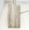 Mid-Century Italian Steel and Travertine Floor Lamp, 1970s 8