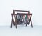 VIntage Wooden Magazine Rack, 1960s 7