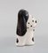 Basset Hound aus glasierter Keramik von Lisa Larson für K-Studion & Gustavsberg 2