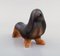 Glazed Ceramic Dog Figurine by Lisa Larson for K-Studion & Gustavsberg 3