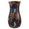 Große Jugendstil Vase aus glasierter Keramik von Møller & Bøgely, Dänemark 1
