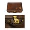Vintage English Leather Suitcase, Image 3