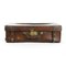 Vintage English Leather Suitcase, Image 1