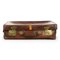 Vintage English Leather Suitcase, Image 1