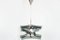 Glass Ribbon Pendant Lamp by Max Ingrand for Fontana Arte, 1960s 1