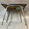 Red Formica Dining Table with Tapered Legs, 1950s 9