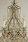 Maria Teresa Style 6-Candle Drop Aurora Borealis Pendant Chandelier, 1990s, Image 3