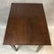 Antique Rustic Walnut 1-Drawer Table 11