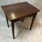 Antique Rustic Walnut 1-Drawer Table 7