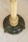 Carved Wood and Marble Floor Lamp, 1940s 3