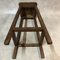 Antique Artist Oak Stool 7