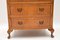 Burr Walnut Bow Front Chest of Drawers, 1930s 10
