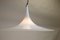 Vintage White Murano Glass Pendant Lamp 3