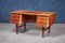 Vintage Danish Teak Desk, 1960s 2