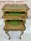 Antique Giltwood and Carved Side Tables with Cabriole Shaped Legs, Set of 3 7