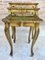 Antique Giltwood and Carved Side Tables with Cabriole Shaped Legs, Set of 3, Image 10