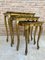 Antique Giltwood and Carved Side Tables with Cabriole Shaped Legs, Set of 3 6